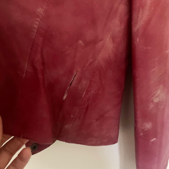 Guess | Pink | Vintage Biker Jacket - Picture 16 of 17